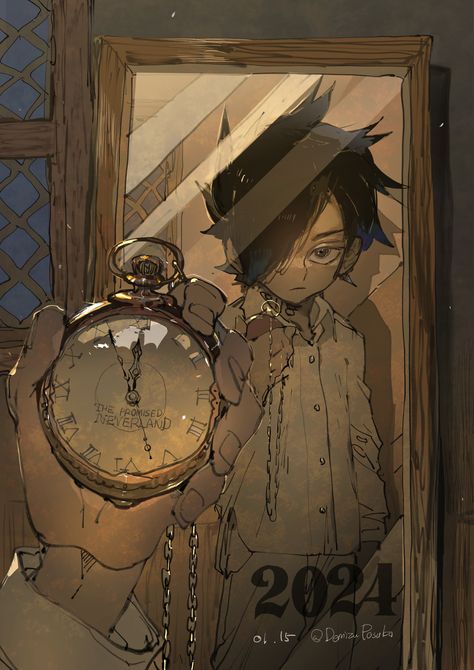 Neverland Art, The Promised Neverland, Art Journal Therapy, Promised Neverland, Cool Anime Pictures, Aang, Best Anime Shows, Cute Cartoon Wallpapers, Anime Fanart