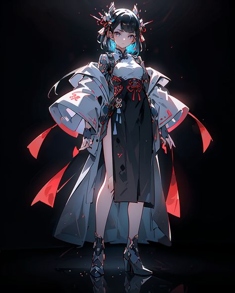 🔰 Product Link: https://www.artstation.com/marketplace/p/5V0zd/200-future-fusion-cyber-hanfu-chinese-dress-in-a-futuristic-realm-4k-reference-images No Need to search Pinterest no further, boost your creativity or get inspired from this new 200 Cyber Hanfu & cyberpunk Reference Art image pack reference for only as low as 2.5USD! 🔰 STORE https://www.artstation.com/ailovezyou/store 🔰 PRINTS https://www.artstation.com/ailovezyou/prints Chinese Cyberpunk Character, Cyberpunk Chinese Style, Chinese Futuristic Fashion, Futuristic Asian Fashion, Future Fantasy Fashion, Chinese Cyberpunk Fashion, Kimono Cyberpunk, Future Clothes Concept, Chinese Cyberpunk