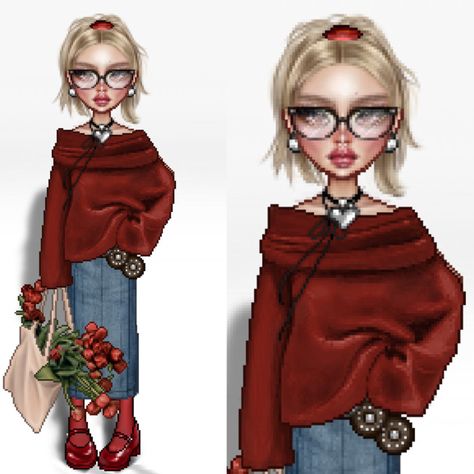 Everskies Fits, Everskies Outfits, Bratz Inspired Outfits, Fashion Gal, Theme Dress, Old Dresses, Game Dresses, Virtual Fashion, Create Outfits