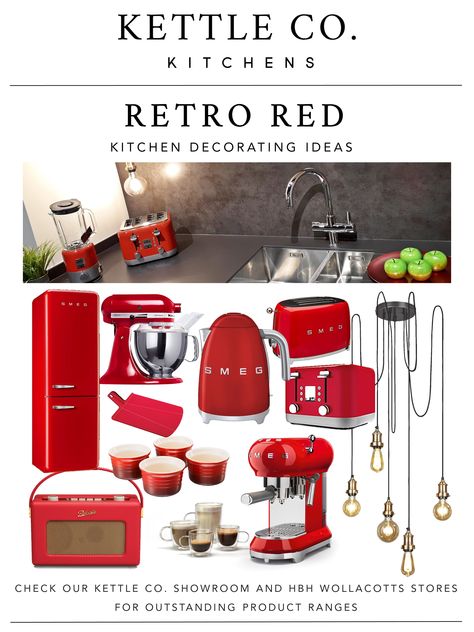 Red Appliances In Kitchen, Pnw Farmhouse, Red Kitchen Appliances, Farmhouse Idea, Red Appliances, Artistic Architecture, Ski Cottage, Red Kitchen Accessories, Bigger House