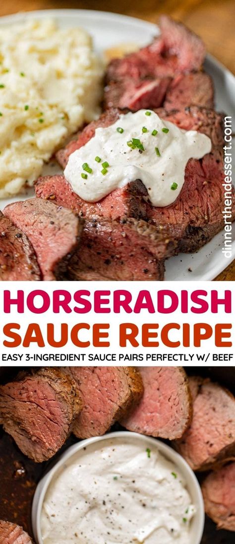 Homemade Horseradish Sauce, How To Make Horseradish, Horseradish Sauce Recipe, Horse Radish, Homemade Horseradish, Horseradish Recipes, Horseradish Cream Sauce, Creamy Horseradish, Creamy Horseradish Sauce