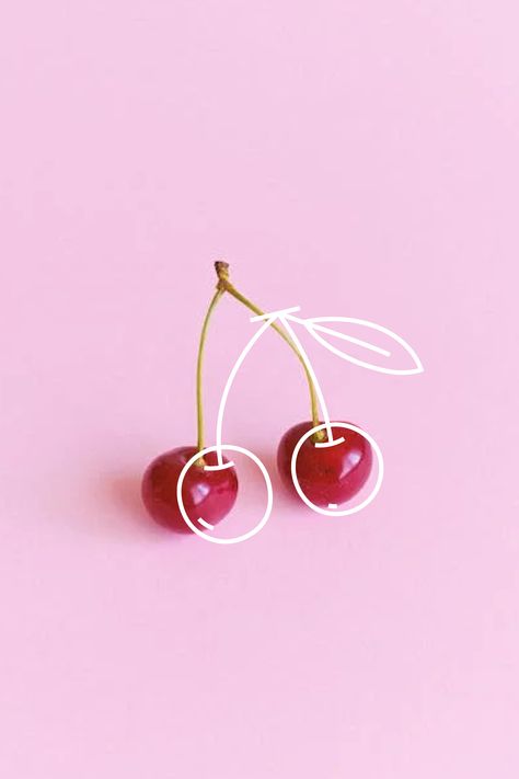 Cherry Graphic Design, Aesthetic Wallpaper Cherry, Cherry Aesthetic Wallpaper, Cherry Vibes, Cherry Fragrance, Cherry Illustration, Cherry Wallpaper, Cherry Logo, Berry Garden