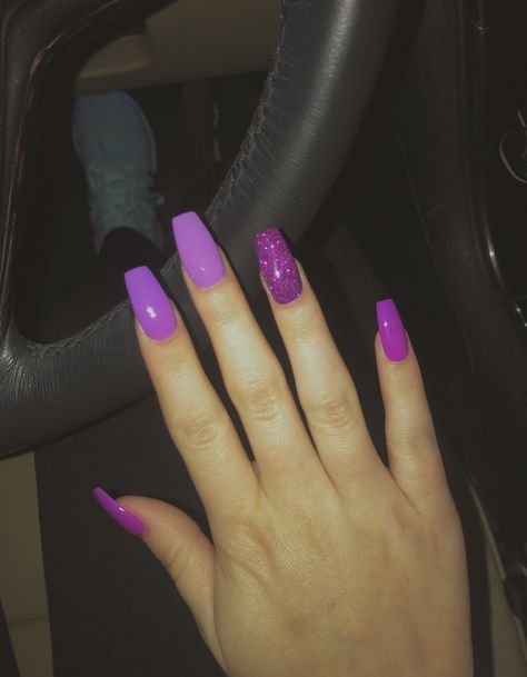 Medium Acrylic Nails Purple, Different Shades Of Purple Nails, Different Shade Of Purple Nails, Shades Of Purple Nails, Acrylic Nails Purple, Medium Acrylic Nails, Different Shades Of Purple, Purple People, Inspiration Nails