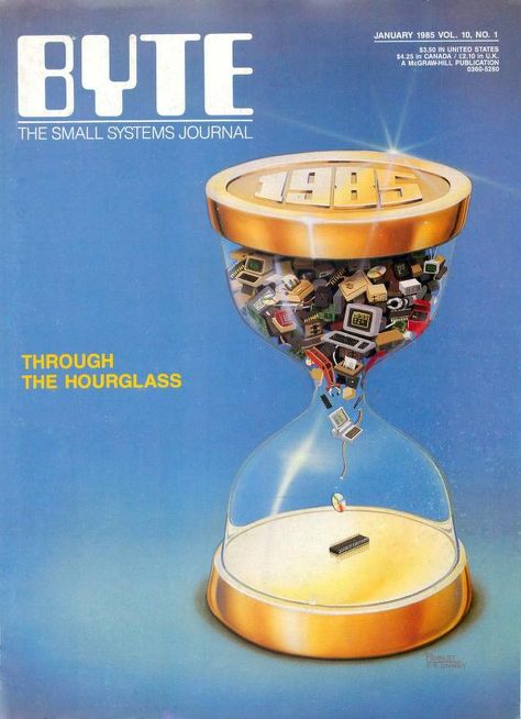 Old Futurism, Byte Magazine, Japan Collage, Pulp Fiction Book, Tech Magazines, Retro Tech, 10 Number, Old Letters, Fibre Optics