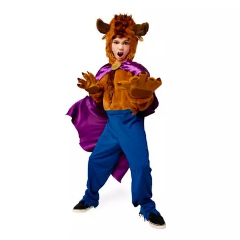 Beast Costume for Kids – Beauty and the Beast Beast Costume Kids, Cape Hood, The Beast Costume, Buzz Lightyear Costume, Disney Beast, Beast Costume, Minnie Mouse Costume, Duo Costumes, Fur Gloves