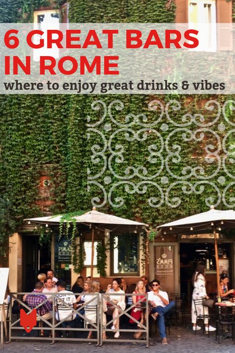 Bars In Rome Italy, Best Cafes In Rome, Rome Bars, The Colosseum Rome, Coffee And Pastries, Travel Rome, Italy Beach, Italy Trip Planning, Roman Love