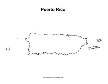 Great for lessons on U.S. territories, this printable map features an outline of Puerto Rico. Free to download and print Puerto Rico Map Art, Puerto Rico Island Outline, Puerto Rico Outline Tattoo, Puerto Rico Map Tattoo, Puerto Rico Drawings, Small Puerto Rico Tattoo, Pr Tattoo, Puerto Rico Tattoo, World Map Continents