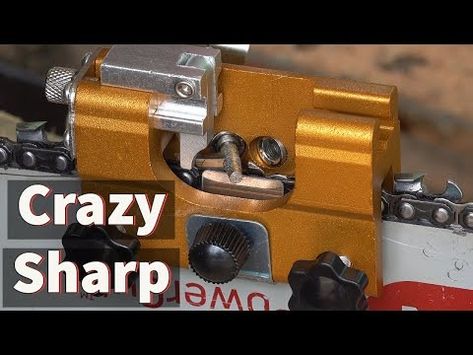 Is This The Best Chainsaw Sharpener??? - YouTube Chainsaw Sharpening Tools, Homemade Fertilizer, Chainsaw Chain Sharpener, Saw Sharpening, Best Chainsaw, Chainsaw Sharpener, Chainsaw Chain, Blade Sharpening, Sharpening Tools