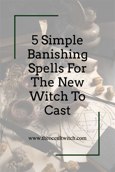 Ready to dive into the magical world of banishing spells? 🌟Check out these 5 simple banishing spells perfect for the new witch! 💫 From cleansing your space to removing negativity, these spells will have you feeling empowered and in control in no time! ✨ End Gossip Spell, Spells For Cleansing, Banish Negative Entity Spell, Banish Nightmares Spell, Banish Fear Spell, Spells To Banish Negative Energy, Banishing Spells Witchcraft, Easy Beginner Witch Spells, Binding Spells For Evil People