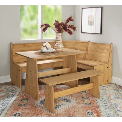 Corner Nook Dining Set, Wood Breakfast Nook, Corner Dining Nook, Corner Breakfast Nook, Breakfast Nook Set, Nook Dining, Corner Nook, Breakfast Nook Dining Set, Nook Dining Set