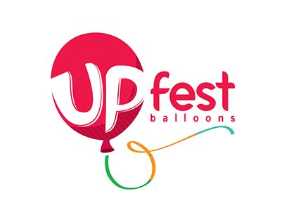 UP Fest Balloons Balloon Logo Design Ideas, Event Logo Design Creative, Balloon Logo Design, Party Logo Design, Balloon Logo, Party Logo, Event Logo, Logo Art, Logo Design Creative