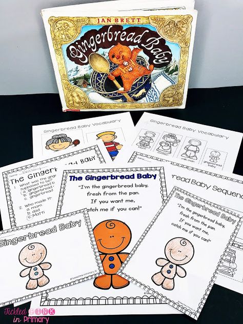 Gingerbread Baby Activities, Prek Gingerbread, Ginger Breadman, Man Study, Kindergarten January, Gingerbread Man Unit, Gingerbread Man Story, Early Preschool, Gingerbread Friends