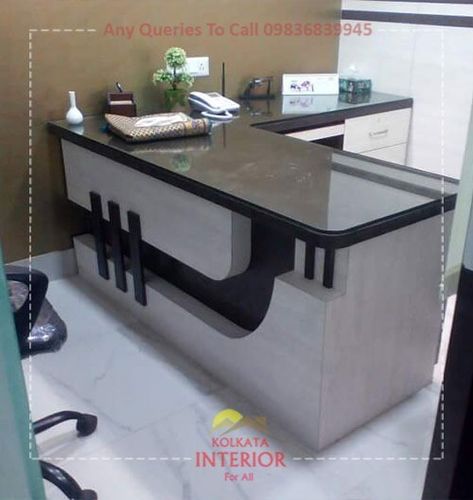 L Shape Counter For Shop, Tarsem Singh, Laboratory Idea, Tv Cupboard Design, Office Counter Design, Shop Counter Design, Sofa Table Design, Small Office Design Interior, Modern Tv Unit Designs