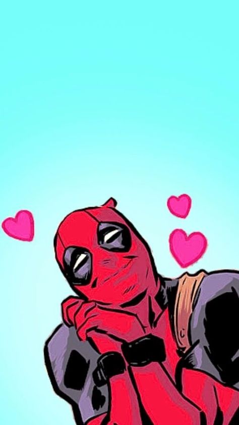 Deadpool Heart, Deadpool Love, Deadpool Comic, Deadpool 3, Dead Pool, Lips Drawing, Wall Drawing, Clint Barton, Love Drawings