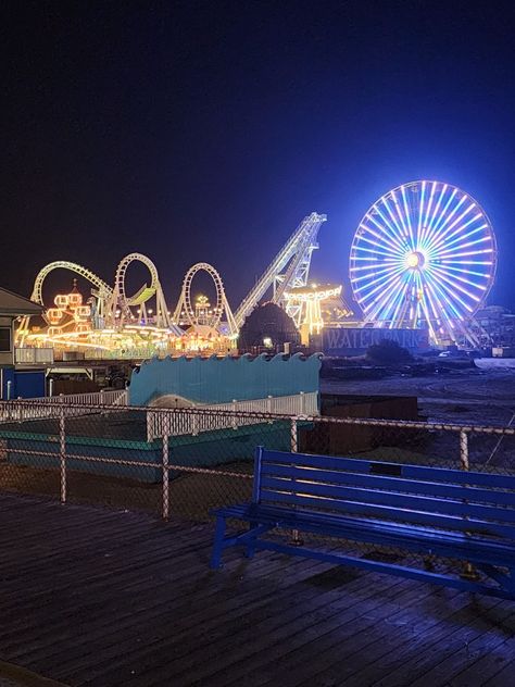 Wildwood boardwalk Boardwalk Shops, Boardwalk Aesthetic, New Jersey Boardwalk, Wildwood Boardwalk, Wildwood New Jersey, Future Aesthetic, Dream Dates, Seaside Heights, Wildwood Nj