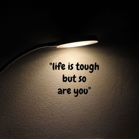 Life Is Tough But So Are You, Life Is Tough, Life Is Hard, Stressed Out, Morning Quotes, So True, Life Is, Quotes