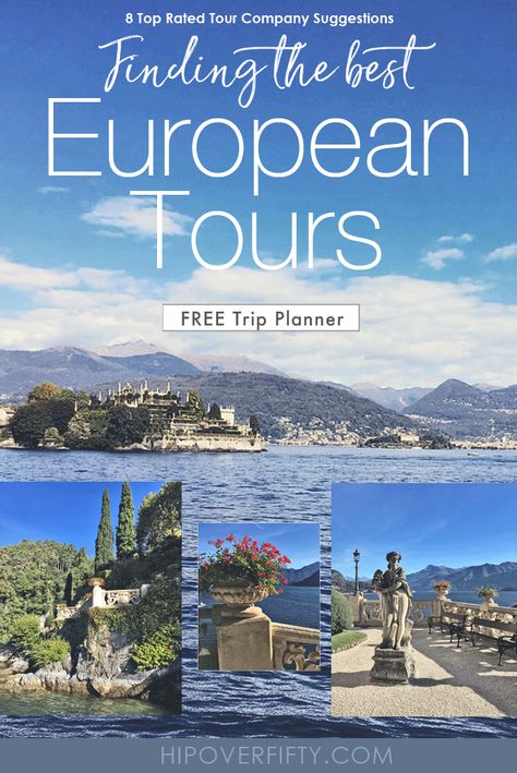 Trying to decide which European tour company to choose? I've pulled together a list of the top rated companies with pricing! #europeantours | european tours | best escorted tours | europe travel advice | tour companies Europe Tour Itinerary, Travel Company, Group Tours Travel, Best Travel Tour Companies, Ef Tours Europe Travel Tips, Europe On A Budget Itinerary, Quick European Trips, European Itineraries, Train Tour