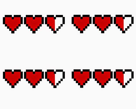 Zelda Heart Tattoo, Pixel Heart Tattoo, Pixel Art Coeur, Zelda Heart, Pixel Art Animals, Pixel Tattoo, Zelda Tattoo, Zelda Birthday, Gamer Tattoos