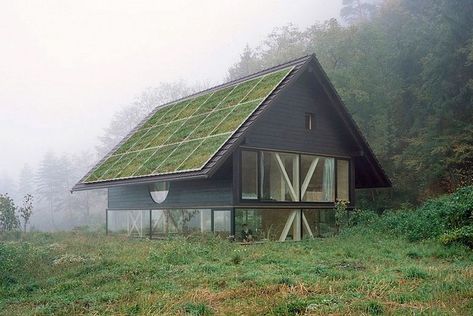 A Boston start-up hopes to persuade people to go solar by making photovoltaic panels more aesthetically appealing...    When it comes to solar panels, the industry has long embraced Henry Ford’s sale pitch for the Model T: You can have any color as long as it’s black. Now a Boston start-up has d Solar Shingles, Module Design, Wood Shingles, Solar Energy Panels, Solar Roof, Best Solar Panels, Photovoltaic Panels, Solar Projects, Solar House