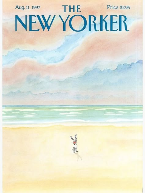 Les feet on Earth Beach 1997 Poster Premium Matte Vertical Poster sold by IC4DESIGN inc | SKU 41894641 | 60% OFF Printerval New Yorker Prints, New Yorker Art, New Yorker Magazine Covers, The New Yorker Covers, New Yorker Cover, The New Yorker Magazine, New Yorker Magazine, New Yorker Covers, Vintage Magazine Covers