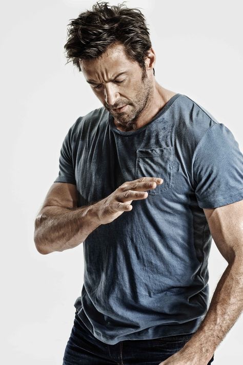 An unlikely poster boy for meditation, Wolverine star Hugh Jackman revealed in the latest issue of Men's Health that meditation "changed his life." The August issue of the magazine features Chaning Tatum, Mens Health Magazine, Wolverine Hugh Jackman, Tom Welling, Karl Urban, Colin Firth, Health Magazine, Hugh Jackman, 인물 사진