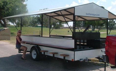 Trailer Grill, Party Trailer, Tailgating Trailers, Backyard Bbq Pit, Custom Bbq Smokers, Bbq Smoker Trailer, Smoker Trailer, Bbq Pit Smoker, Bbq Food Truck