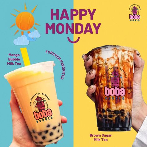 Bubble Tea Creative Ads, Bubble Tea Advertisement, Boba Branding, Boba Poster, Boba Bar, Bubble Tea Flavors, Tea Website, Bubble Tea Shop, Boba Drink