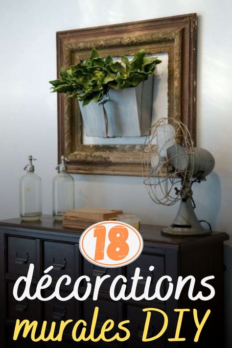 Inspirez vous de nôtre guide avec 18 Superbes décorations murales DIY à fabriquer absolument Deco Originale, Novelty Sign, Home Decor, Art, Home Décor