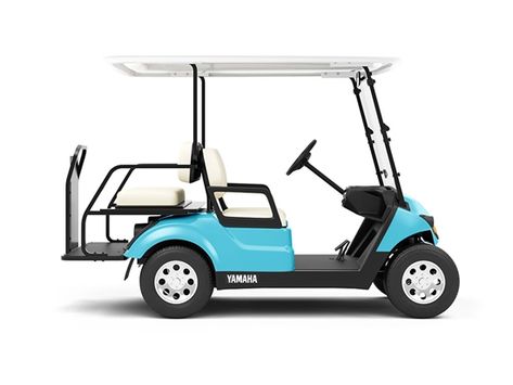 3M™ 2080 Gloss Sky Blue Golf Cart Wraps | Golf Buggy Wraps Golf Cart Wraps, Road Rash, Golf Buggy, Window Tint, Paint Protection, Tinted Windows, Golf Cart, Golf Carts, Tail Light