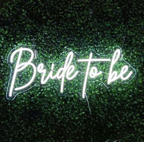 #WeddingNeonSigns #WeddingDecor #CustomNeonSigns #UniqueLighting Bridal Shower Signs, Hrithik Roshan, Custom Neon, Wedding Celebration, Custom Neon Signs, Chicken Nuggets, Wedding Date, Neon Lights, Bride To Be