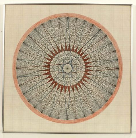 Emma Kunz Emma Kunz, Scared Geometry, Religious People, Psy Art, Colour Field, Asian Antiques, Coin Collecting, Sacred Geometry, Indian Art