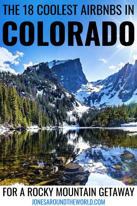 Planning an upcoming trip and searching for the best Airbnbs in Colorado? I’ve compiled the ultimate guide with some of the most incredible rentals and unique places to stay across the state! If you’re looking for beautiful wilderness and mountain ranges, Colorado, USA is the ultimate outdoor lover’s dream! Also, there are cosmopolitan cities (Denver, Boulder, Colorado Springs, Aspen) and welcoming towns that highlight history, cultural experiences, and amazing food and drinks. #colorado #travel Dnrs Rounds, Places To Stay In Denver Colorado, Best Places To Stay In Colorado, Where To Stay In Colorado, Best Places In Colorado, Colorado Airbnb, Amazing Waterfall, Travel Colorado, Colorado Travel Guide