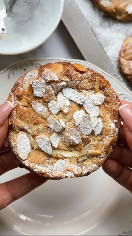 Almond Croissant Cookies | Food By Remi Almond Croissant Cookies Food By Remi, Healthy Almond Cookies, Almond Croissant Cookies Recipe, Almond Crossaint Cookie, Food By Remi, Almond Croissant Cookies, Croissant Cookie Recipe, Almond Cookies Recipes, Cookie Croissant