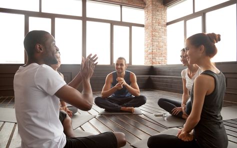 More and more of us are seeking mindfulness and meditation guidance and instruction—Here's how where to find teachers and programs we can trust. Slow Yoga, Personal Training Certification, What Is Mindfulness, Meditation Studio, Yoga Photoshoot, African American Man, Mental Fitness, Benefits Of Meditation, How To Meditate