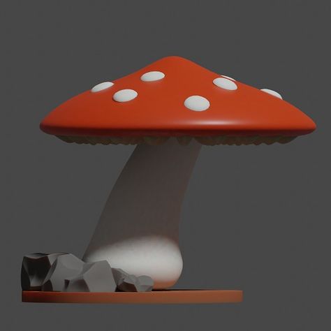 Giant Mushrooms scaled for 28mm tabletop (modular terrain, easy to print) by hou2zi0 - Thingiverse Modular Terrain, Giant Mushroom, 3d Printing Projects, The Future, 3d Printing, Table Top, Stuffed Mushrooms