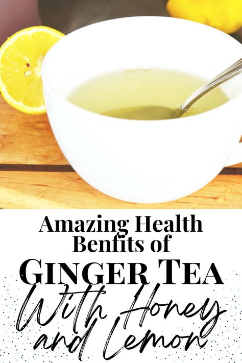 Who knew it was so easy to make tea that held such a load of health benefits. Honey, Lemon and Ginger are powerful in the body. Check out their immune, antibacterial, pain benefits and more. Did I mention heart health? Here's jsut a few reasons you should make this healing tea a normal part of your day. Ginger Health Benefits, Ginger Lemon Honey Tea, Recipe With Ginger, Ginger Root Tea, Lemon Health, Lemon Juice Uses, Ginger Honey Lemon, Ginger Tea Recipe, Cozy Fall Recipes