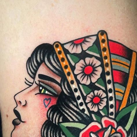 Dani Queipo on Instagram: "#londontattoo #traditionaltattoo #london #tattoo" Drawing For Tattoos, Lady Face Tattoo, Lady Face, London Tattoo, Practice Drawing, Face Tattoo, September 21, August 15, New Tattoo