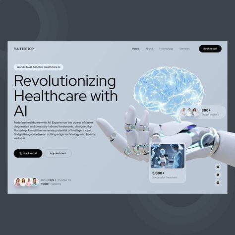 Hey everyone! 'Innovating today for a healthier tomorrow.' Discover our AI-powered healthcare website with awesome UI/UX design. #appdesigner #userexperience #uidesign #webdesigntrends #healthcare #mobileappdesign #uiuxdesign #uxdesigner #dribbble #uiux #uitips #userinterfacedesign #appdesign #uiinspiration #ui #webagency #healthcarewithai #landingpage #userexperiencedesign #uiweb #behance #healthcarewebsite #uxd #mobiledesign #webdesign #uidesigner Healthcare Website, Heath Care, Ui Ux Designer, Ui Design Website, Powerpoint Background Design, Ux Designer, User Experience Design, Web Design Trends, Ui Inspiration