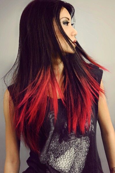 Tie & Dye rouge Tie And Dye, Look Fashion, Red Hair, Hair Inspiration, Tie Dye, Hair Color, Dye, Long Hair Styles, Hair Styles