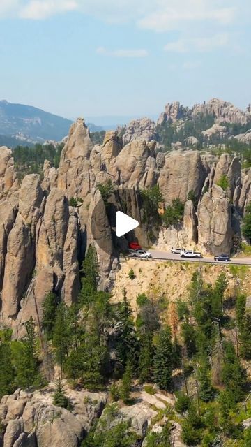 Ash & Lennon | Travel & Experiences on Instagram: "Save this post if you love epic drives! This is Needles Highway in South Dakota. This is such an incredible experience driving through winding roads in the Black Hills with amazing views and granite spires. 

💰There is a $20 fee for Custer State Park to do the drive, but the pass is good for a week. 

🚙The drive will take anywhere from 45 minutes to 2 hours depending on how much you want to stop and check things out.

🐐We saw some animals and you may too! We saw a Marmot and some goats. 

‼️There are height and width restrictions
-Needles Eye Tunnel-  8’0” Wide/9’9” High
-Iron Creek Tunnel - 8’9” Wide/10’10” High

Follow @whatrvdoing for more travel content. 
.
.
#needleshighway #sodak #scenicdrive #exploresouthdakota #custerstatepark" Needles Highway, Custer State Park, Travel Content, High Iron, Winding Road, Amazing Views, Black Hills, Scenic Drive, South Dakota