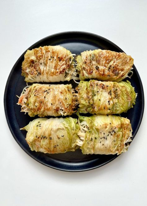 Vietnamese-Inspired Cabbage Rolls - Myriad Recipes Turkey And Dumplings, Fried Turkey, Chinese Cabbage, Cabbage Rolls, Cabbage Recipes, Asian Dishes, My Website, Asian Recipes, Diner