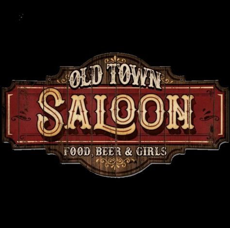 Western Signage, Saloon Sign, Old West Saloon, Western Signs, Cowboys From Hell, Wild West Party, Western Photography, Western Tattoos, Beer Girl