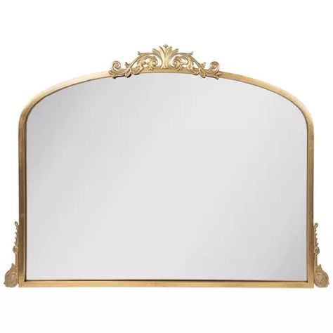 Hobby Lobby Arts & Crafts Store Hobby Lobby Mirror, Academia Bathroom, Mirror Over Fireplace, Gold Ornate Mirror, Antique Gold Mirror, Mantle Mirror, Metal Wall Mirror, Gold Framed Mirror, Ornate Mirror