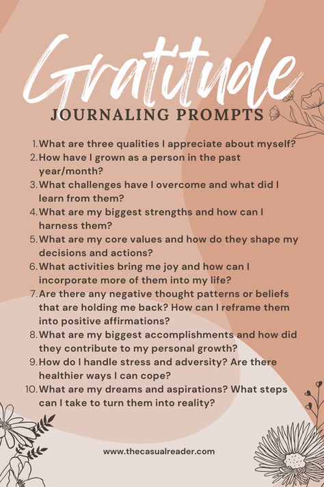 Journaling Gratitude Prompts Gratitude Journal Prompts Free Printable, Gratitude Journaling Prompts, Journal Prompts For Gratitude, Gratitude Journaling Ideas, Journaling Gratitude, Journaling For Mental Health, Mindfulness Journal Prompts, Gratitude Prompts, Bible Studying