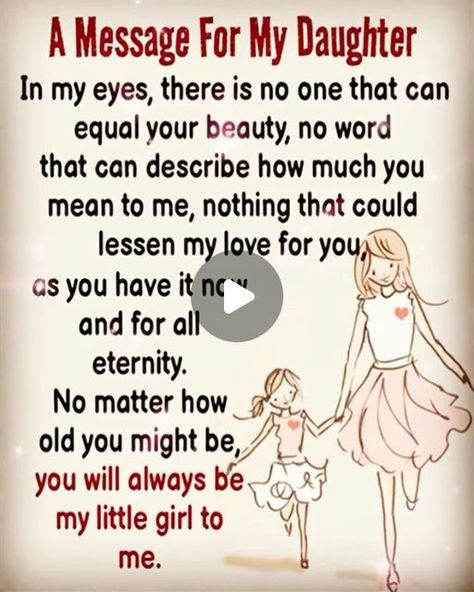 Saluvu Inspiration | A message to my daughter 💝 #foryou #fyp #foryoupage #motherdaughter #relationships #love #motherhood #wedding #inspiration #motivationalquotes | Instagram Motivation For Daughter, Mother Daughter Struggles Quotes, Mother And Daughter Relationships Quotes, Mother Daughter Relationship Quotes, Pregnant Daughter Quotes From Mom, Daughter Quotes, Motivational Messages, Mother Daughter, To My Daughter