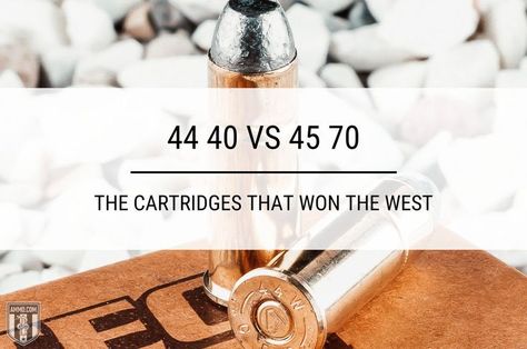 The 45-70 Government and 44-40 Winchester are two centerfire cartridges that emerged shortly after the end of the American Civil War and are widely accepted as two of the most potent hunting cartridges of that era. #ammodotcom #ammo #ammunition Game Hunting, Big Game Hunting, Big Game, Winchester, Hunting, Place Card Holders, Target