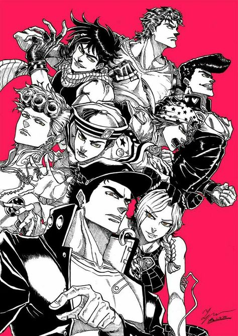 Jojo’s Bizarre Adventure Gakuen Handsome, Jojo's Adventure, Bizarre Art, Jojo's Bizarre Adventure Anime, Jojo Anime, Jojo Memes, 5 Anime, Jojo Bizzare Adventure, Jojo Bizarre