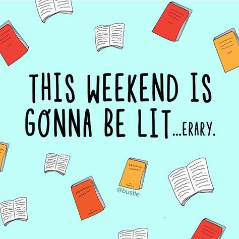 Books Flying, Library Humor, Books And Tea, Happy Week End, Hilarious Memes, Reading Quotes, I Love Reading, Book Memes, Book Addict