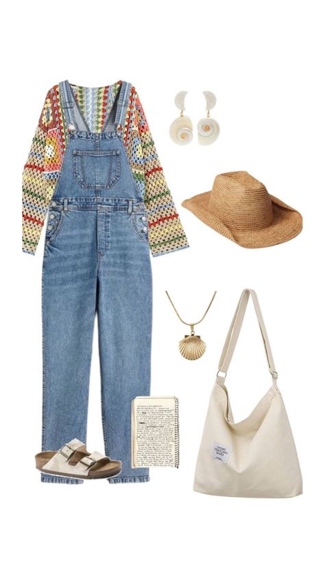 Mama Mia Overall Outfit, Rosie Mamma Mia Outfit, Mamma Mia Vibe Outfits, Winter Mamma Mia Outfits, Sofie Mamma Mia Outfits, Mamma Mia Summer Outfits, Mamma Mia Fits, Lily James Mamma Mia Outfits, Abba Style Outfits