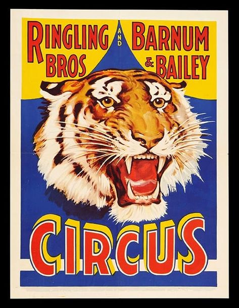 40+ Free Art Printables for Gallery Walls | Remodelaholic Circus Signs, Old Circus, Vintage Circus Posters, Barnum Bailey Circus, Tiger Poster, Circus Poster, Circus Animals, Barn Wood Frames, Big Top